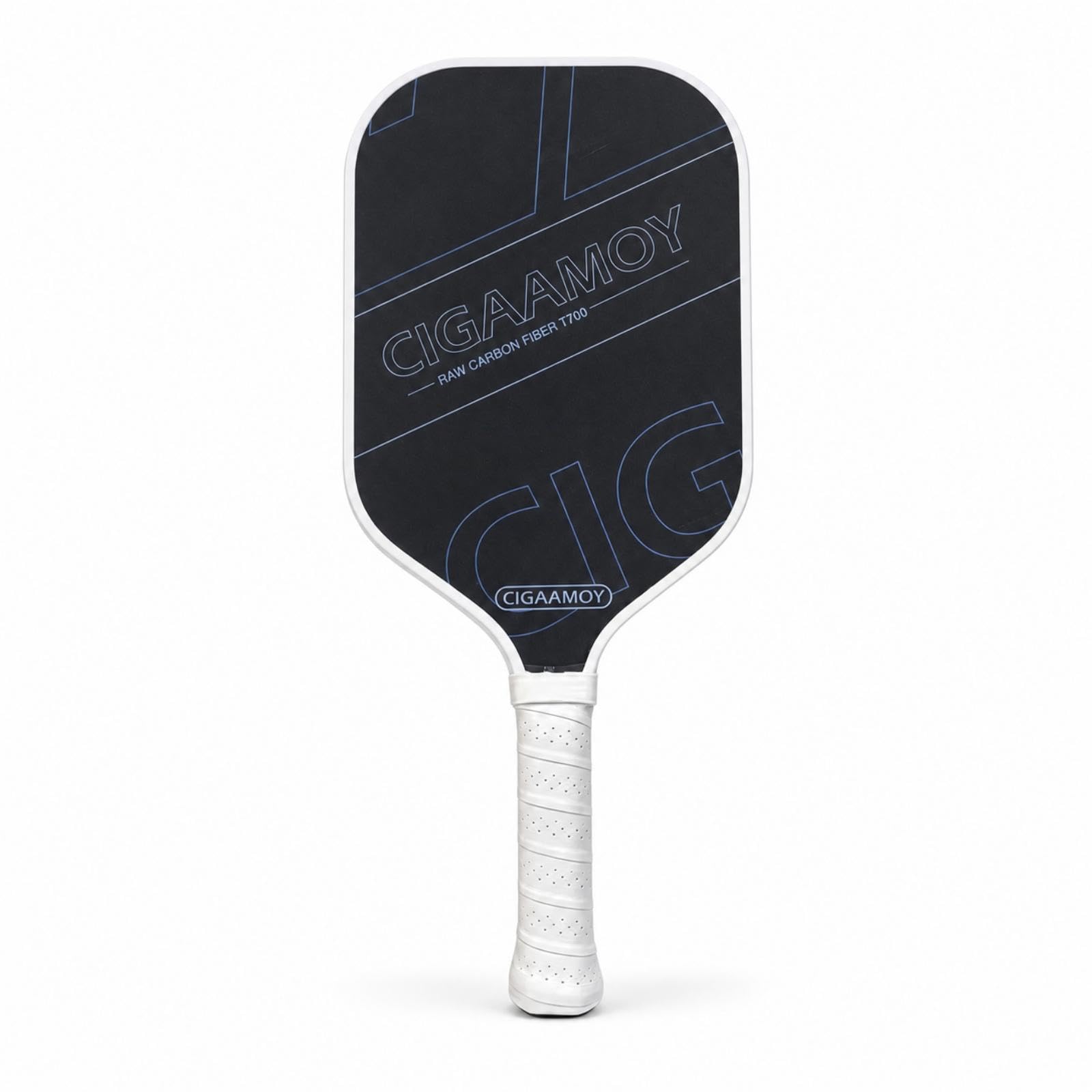 Paddle Racket Carbon Fiber Pickleball Racket Lightweight Paddle with Perforated Grip for Beginners, Outdoor Games 1 Racket-image-2