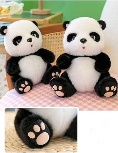 Miniatura 5 de Zuwxeu Almohada de felpa con diseño de animales de peluche de panda para el día del niño (23.6 pulgadas)