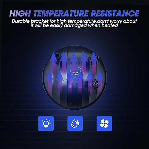 Miniatura 7 de Luces antiniebla de conducción para 2007-2013 GMC Sierra 1500 2007-2014 GMC Sierra 2500 3500HD lente de humo con H8 12V 35W bombillas halógenas