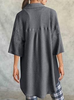 Dokotoo Womens Summer Tops 2025 Sexy V Neck Casual Bell Sleeve