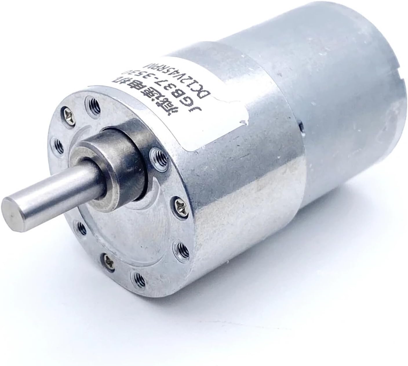 37MM DC Gear Motor 6V 12V 24V JGB37-3530 Metal High Torque 7-1600RPM(24V,35)
