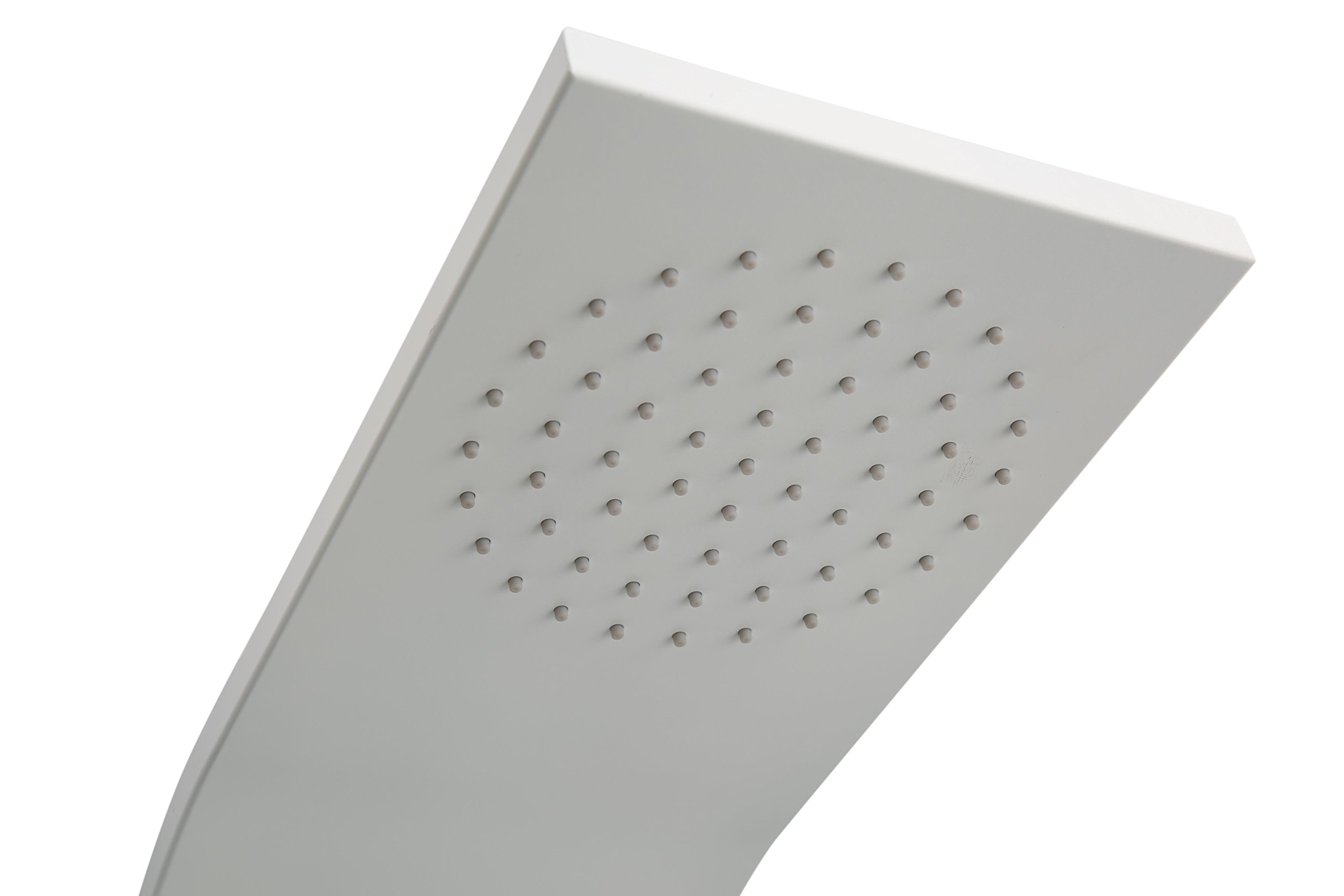 Columna de hidromasaje en aluminio blanco modelo A818