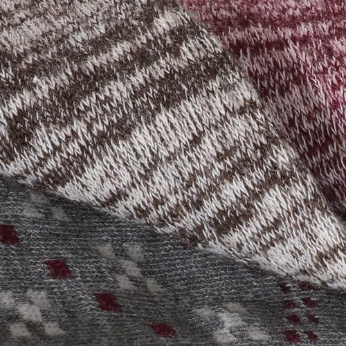 Image of EnerWear 4 Pack Women's Merino Wool Outdoor Hiking Trail Crew Sock