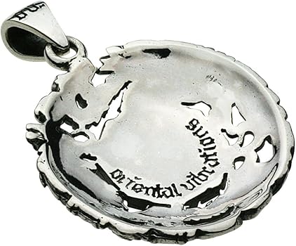 Amazon | [セノーテ] 陰陽太極図 龍鳳凰ペンダント【シルバー925