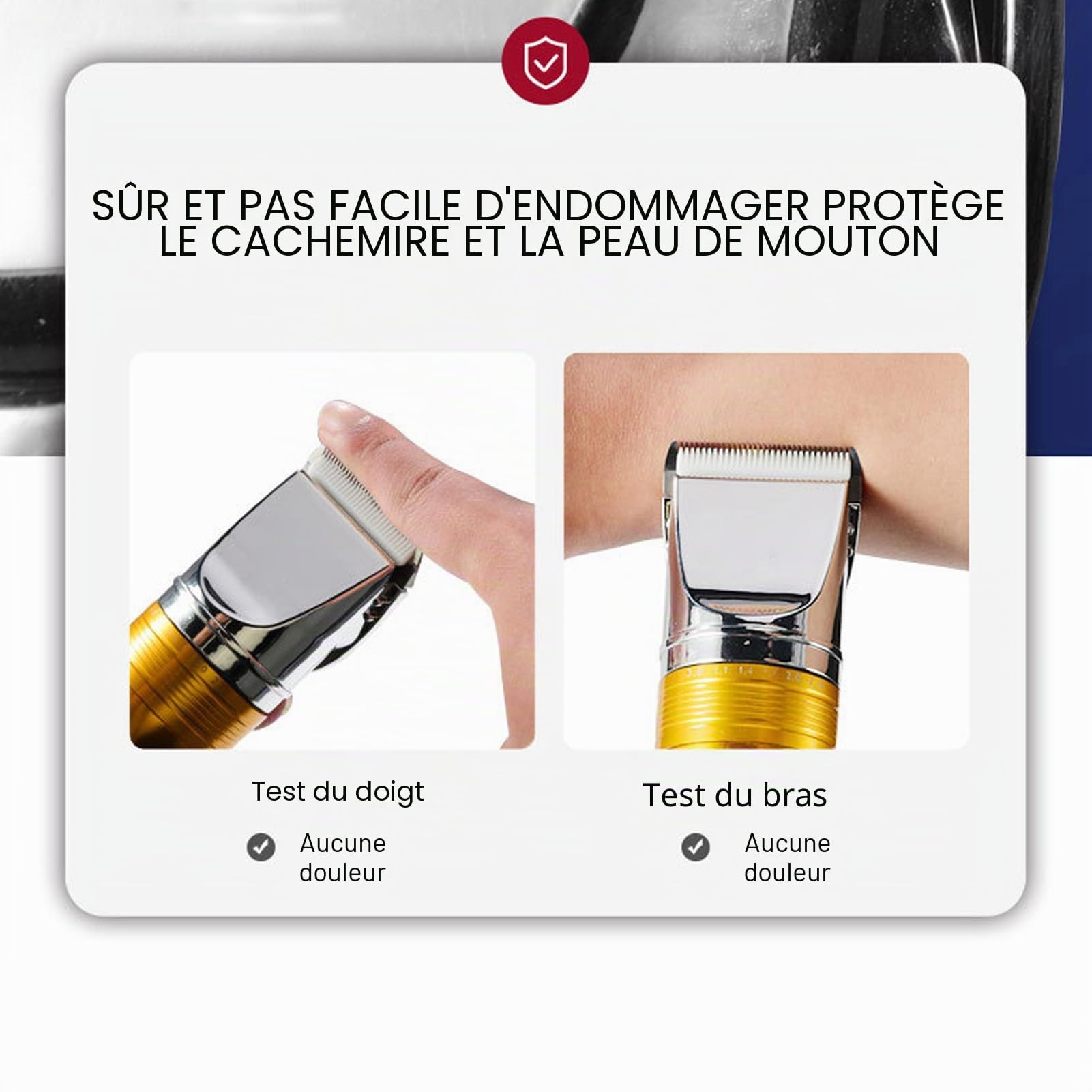 BestAlice Cisaille à Moutons Tondeuse électrique Professionnelle pour Moutons, Tondeuse de Toilettage pour Moutons, Alpagas, Chèvres, 6 Vitesses, Machine de Toilettage pour Chats, Chiens(EU)