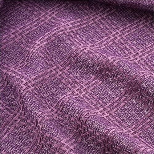 Tissu tweed polyester idéal pour coudre une veste d'automne cosy
