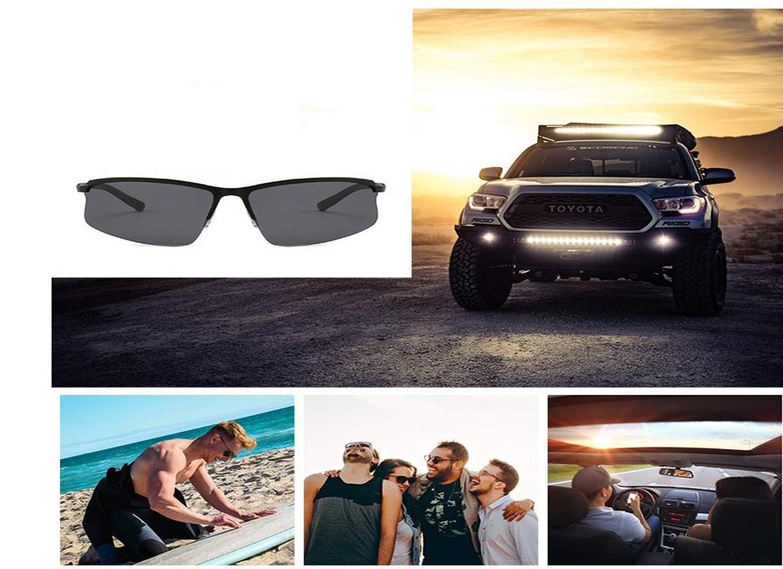 Męskie okulary przeciwsłoneczne, ochrona oczu, ultralekkie, polaryzacyjne, Uv400, okulary sportowe, okulary przeciwsłoneczne Gogle, do biegania, wędkowania, jazdy na rowerze, narciarstwa,