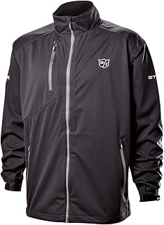Wilson Staff Men's Golf Rain Jacket, STAFF MODEL RAIN JACKET, Polyester