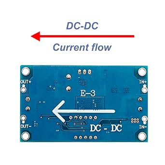 2 Pack DC Buck Converter, Step Down Voltage Regulator 4-38V to 1.25-36V Adjustable Output Regulator Board 5A Max with Mini Voltmeter LED Indicator for DIY Electronics Arduino Raspberry Pi Projects