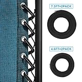 Ajuste Universal: Para la Mayoría de Sillones de Cuerdas. Conveniente para sillas reclinables de tamaño estándar y XL de Caravan Sports, XtremepowerUS, BestChoiceproducts, etc.