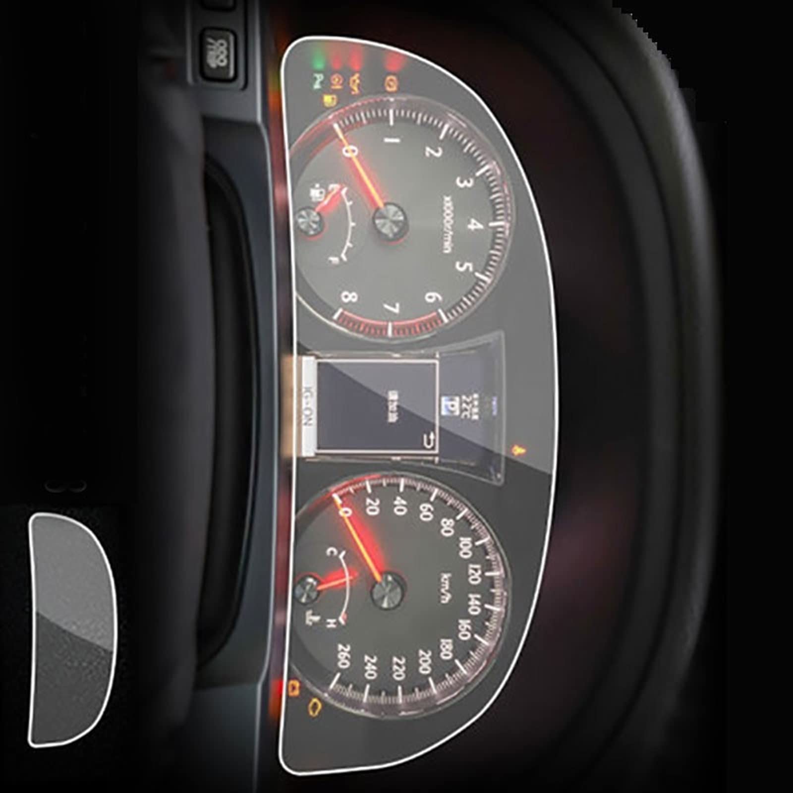 Film de protection en verre trempé auto Toyota Crown pour un écran propre en voyage