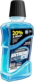 Enxaguante bucal Extreme Ice 300Ml - Sabor Menta Extra-Forte, Dentalclean, 300 Ml