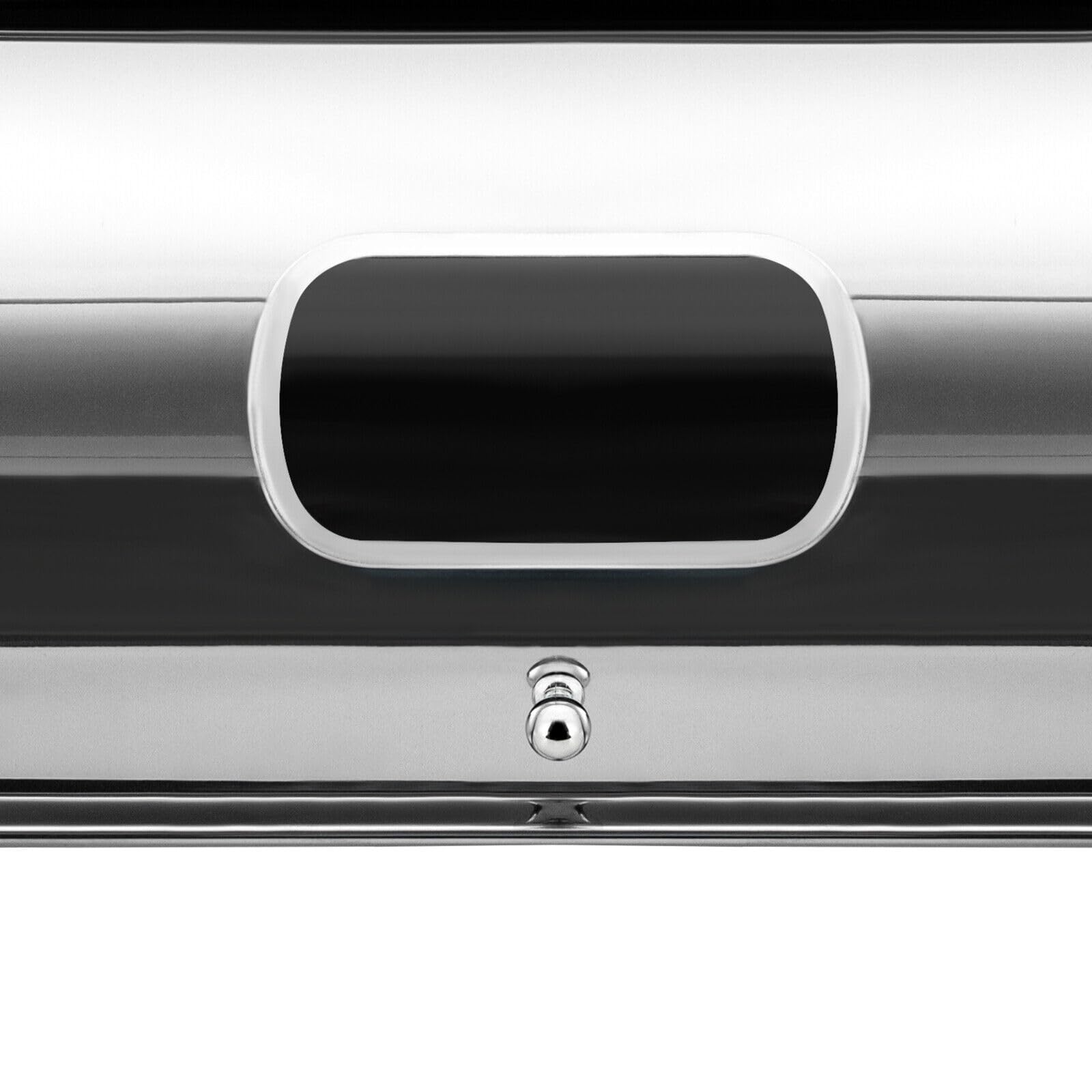 Contenitore Per Pane In Acciaio Inox Con Coperchio Arrotolabile E Fori Di Ventilazione - Capacità 10L