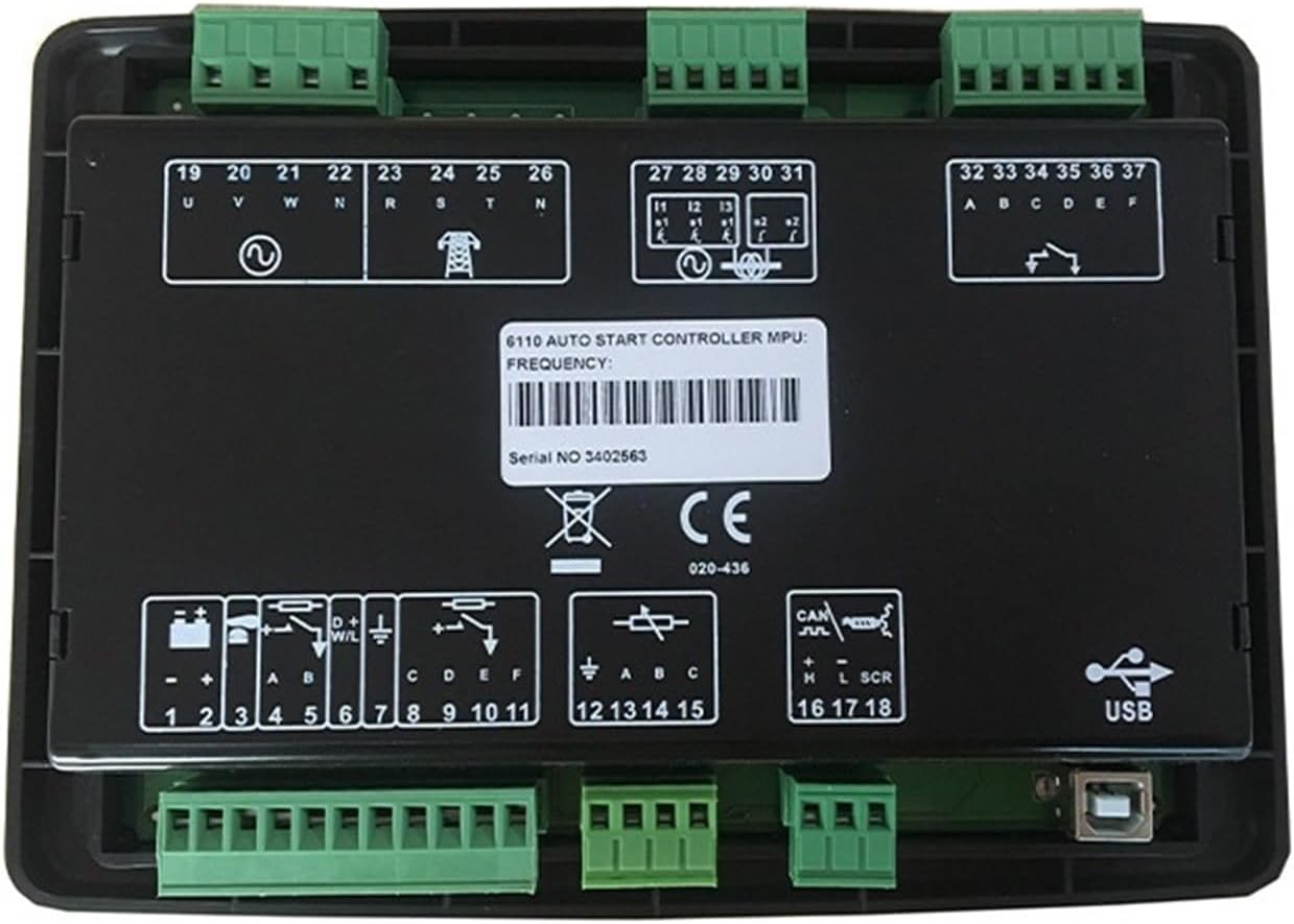 DSE6120 DSE6110 Generator Controller Control Panel 6120 MK3(Copy DSE6110)