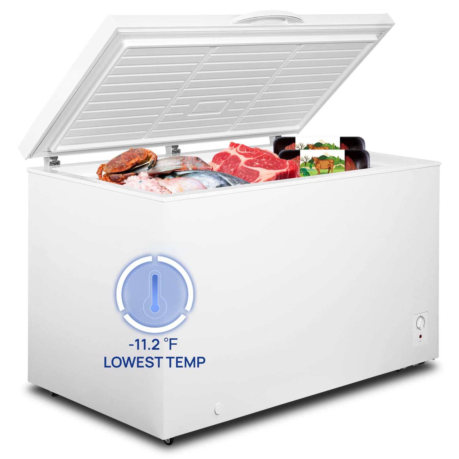 Smad FBM-DSC-400WU 18 cu ft Chest Freezer White