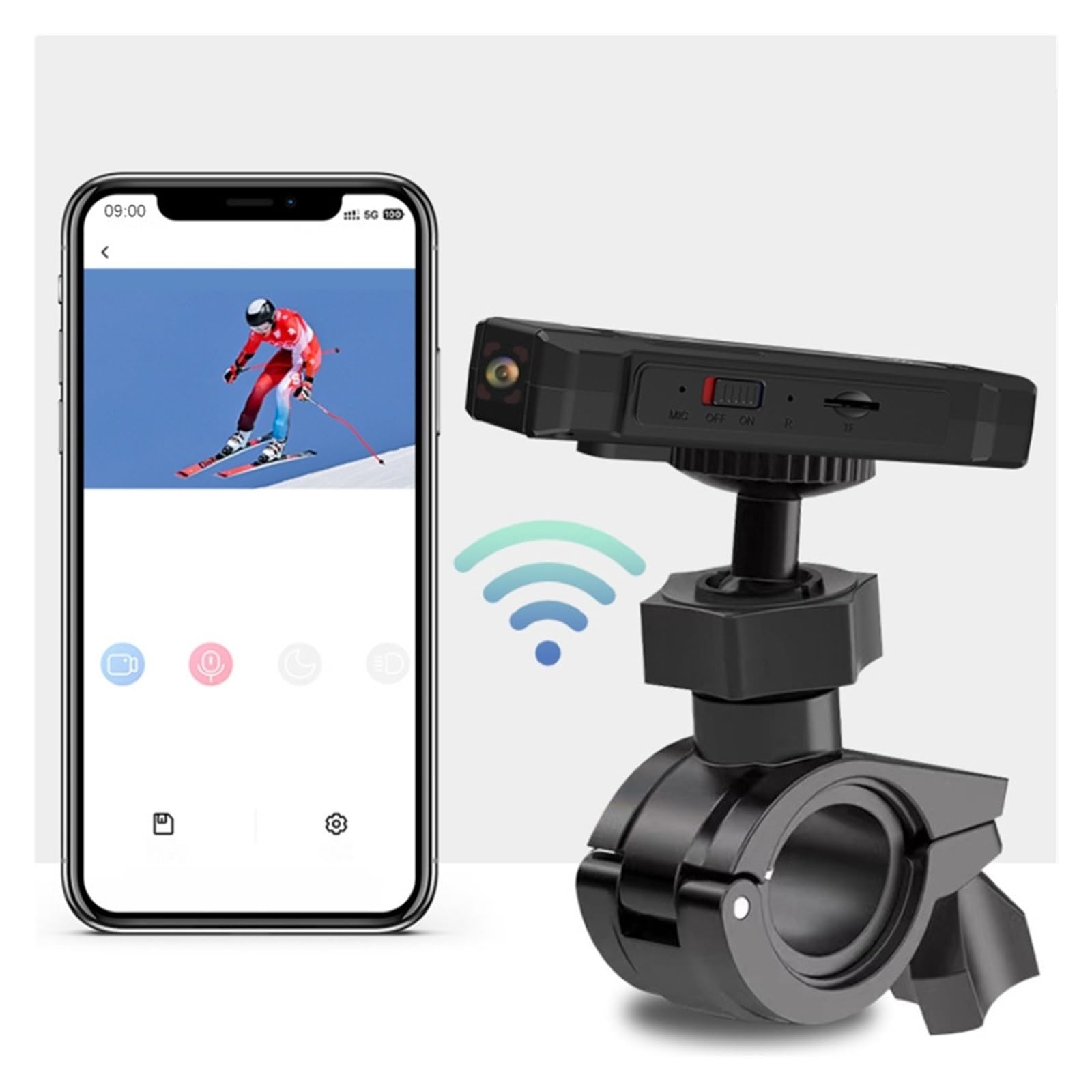 Moto Cam enregistreur de conduite enregistreur vidéo Vision nocturne caméra vidéo numérique
