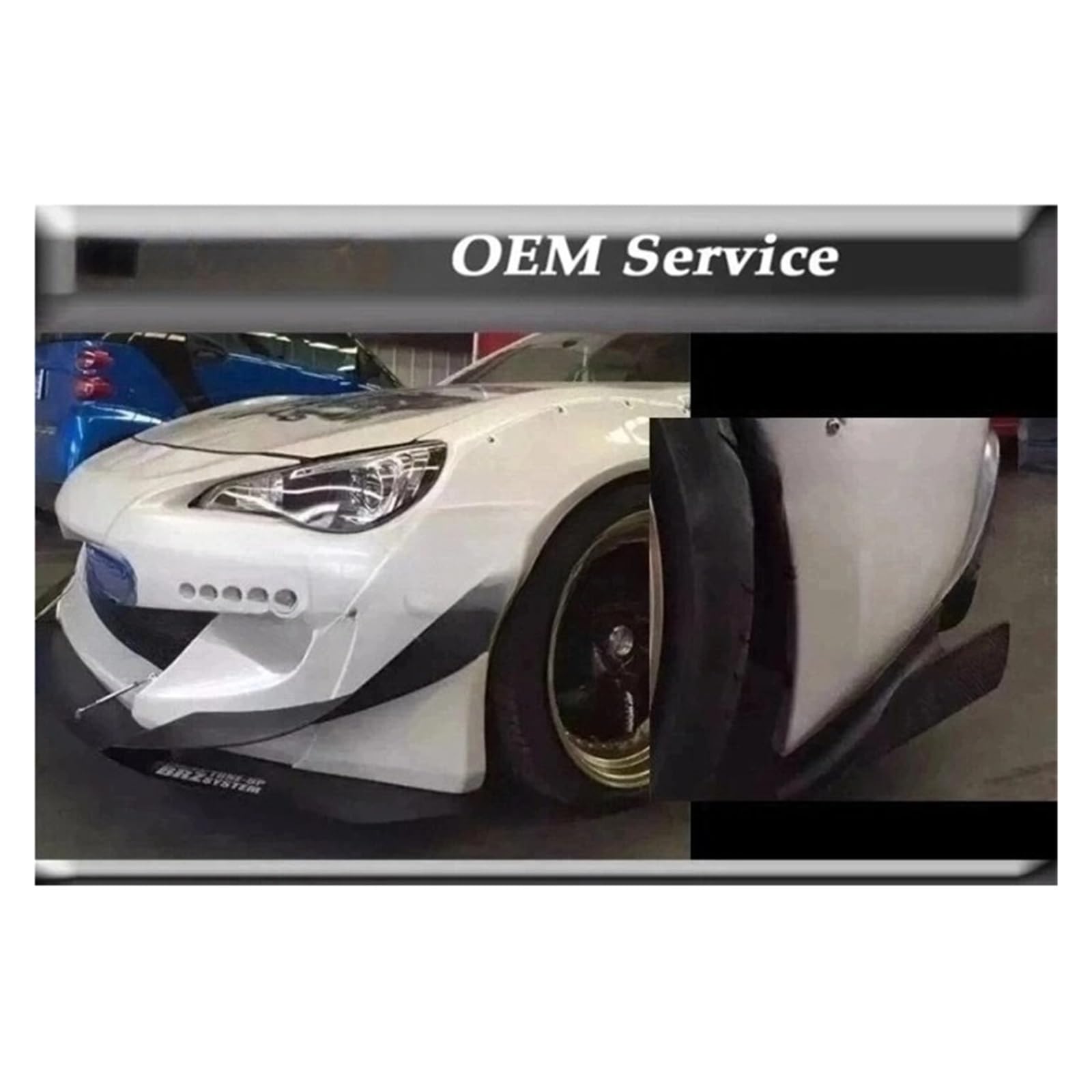 Amazon | FRPファイバーグラスカナード6個、トヨタGT86 FT86 ZN6 FRS