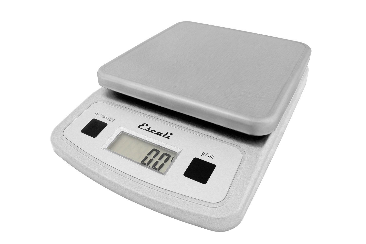 Escali Supernova NSF Listed Digital Scale, 13 lb/6 kg, Silver
