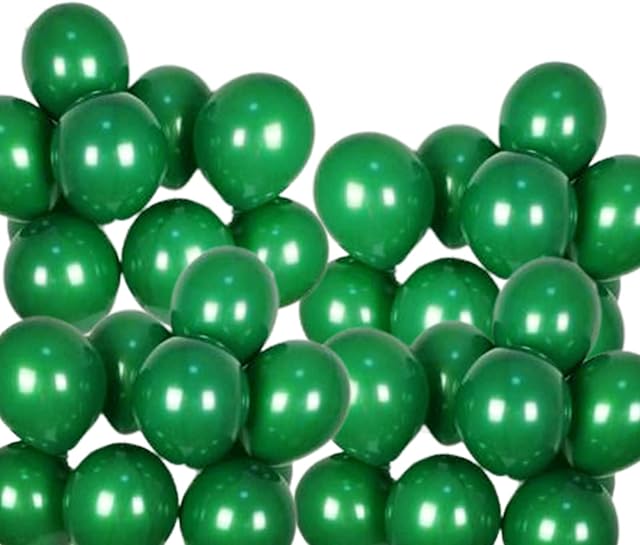 100 Pcs 5 Inch Mini Dark Green Balloons,Jungle Balloons Decorative Small Balloons Thick Latex Balloons Forest Party Baloon for Baby Shower Birthday Christmas Party Wedding Engagement Decorations