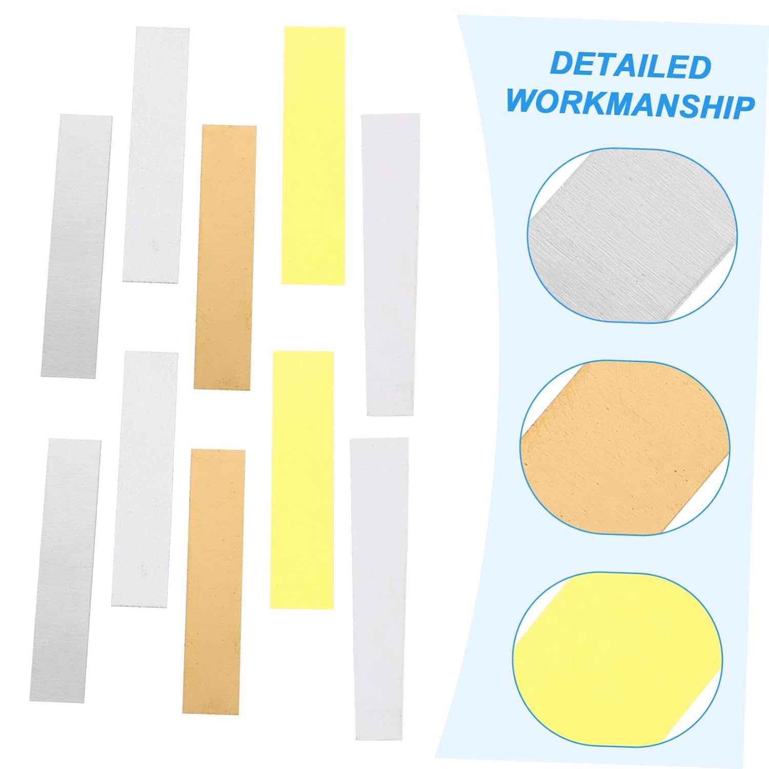 10 Pcs Conductive Test Strips for Experiment and Laboratory Use