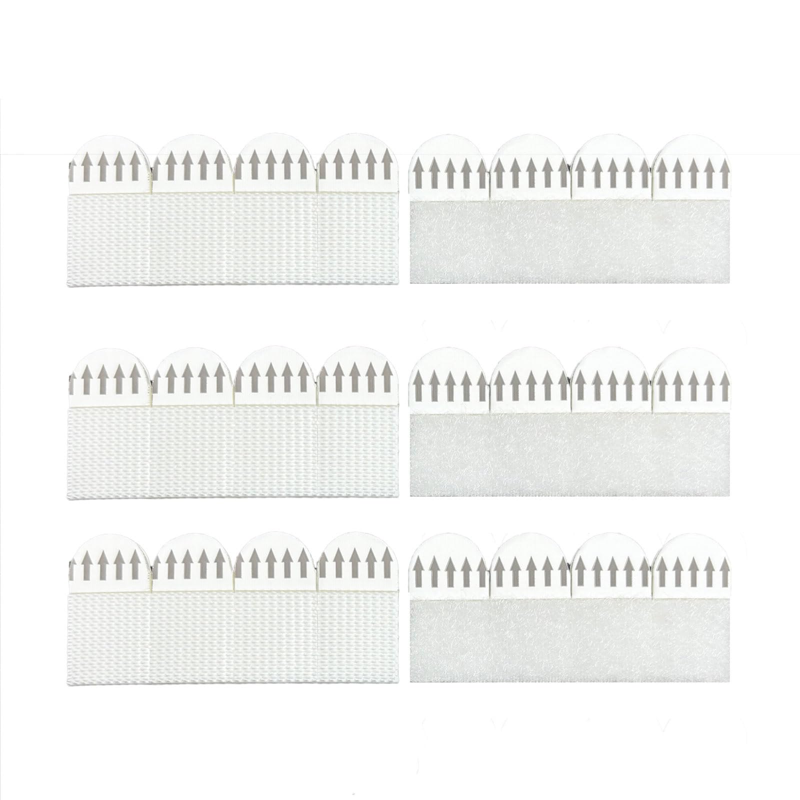 12Pcs Punchfree Frame Tape Strips Large Picture Hanging Strips No Nails Wall Hanging Strips For Frames