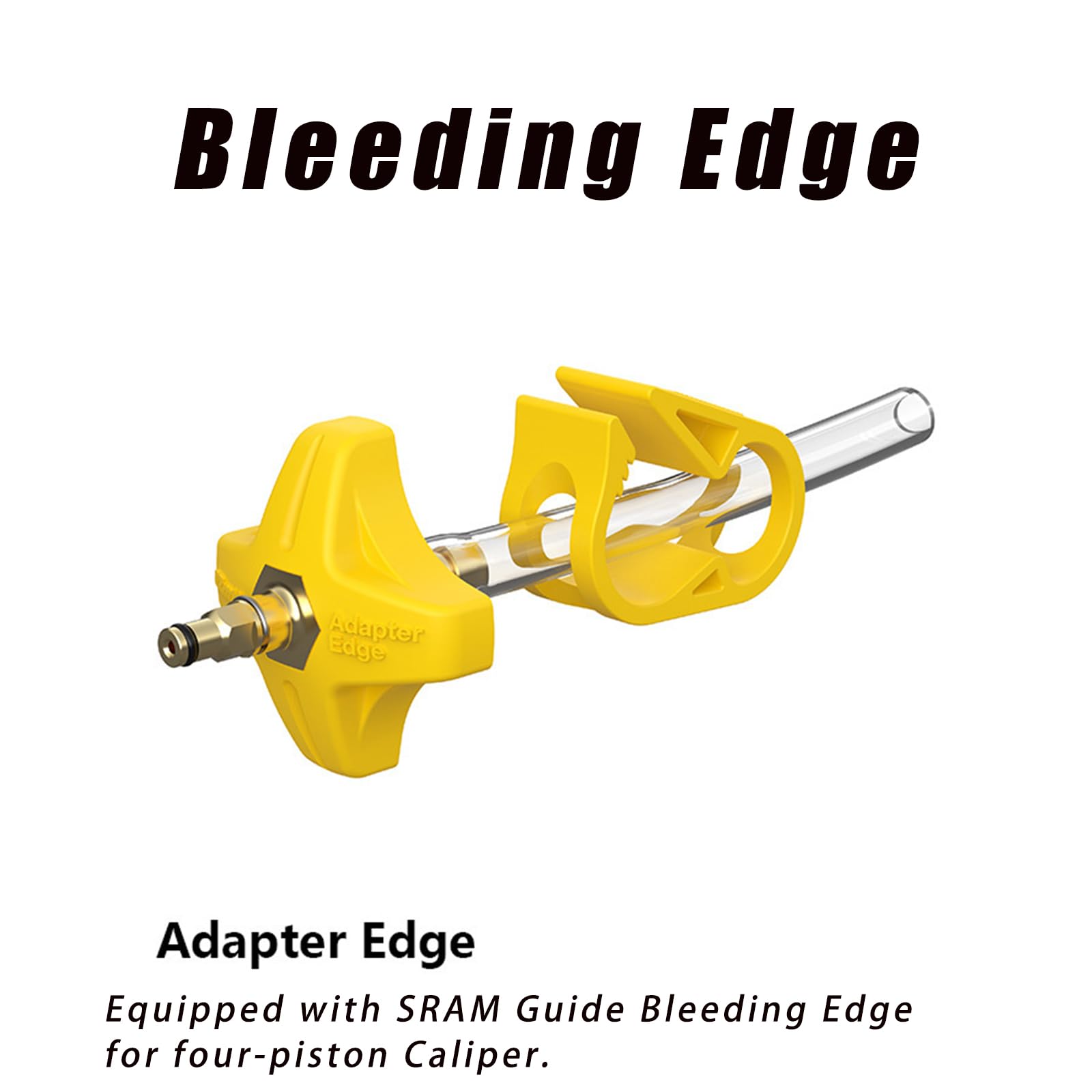 Bike Brake Bleed Kit for SRAM, 120ml/4oz DOT 5.1 Brake Fluid - for SRAM and Avid All Series Bikes,Professional-Grade Bleeding Kit