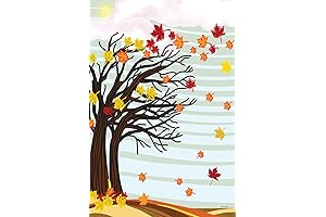 Fall Beauties: Toland Home Garden 28x40 Inch Double Sided Autumn Winds Garden Flag