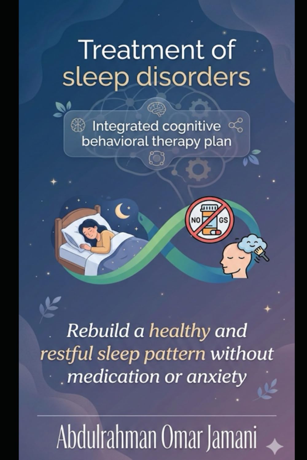 Treatment of sleep disorders Integrated cognitive behavioral therapy plan: Rebuild a healthy and restful sleep pattern without medication or anxiety