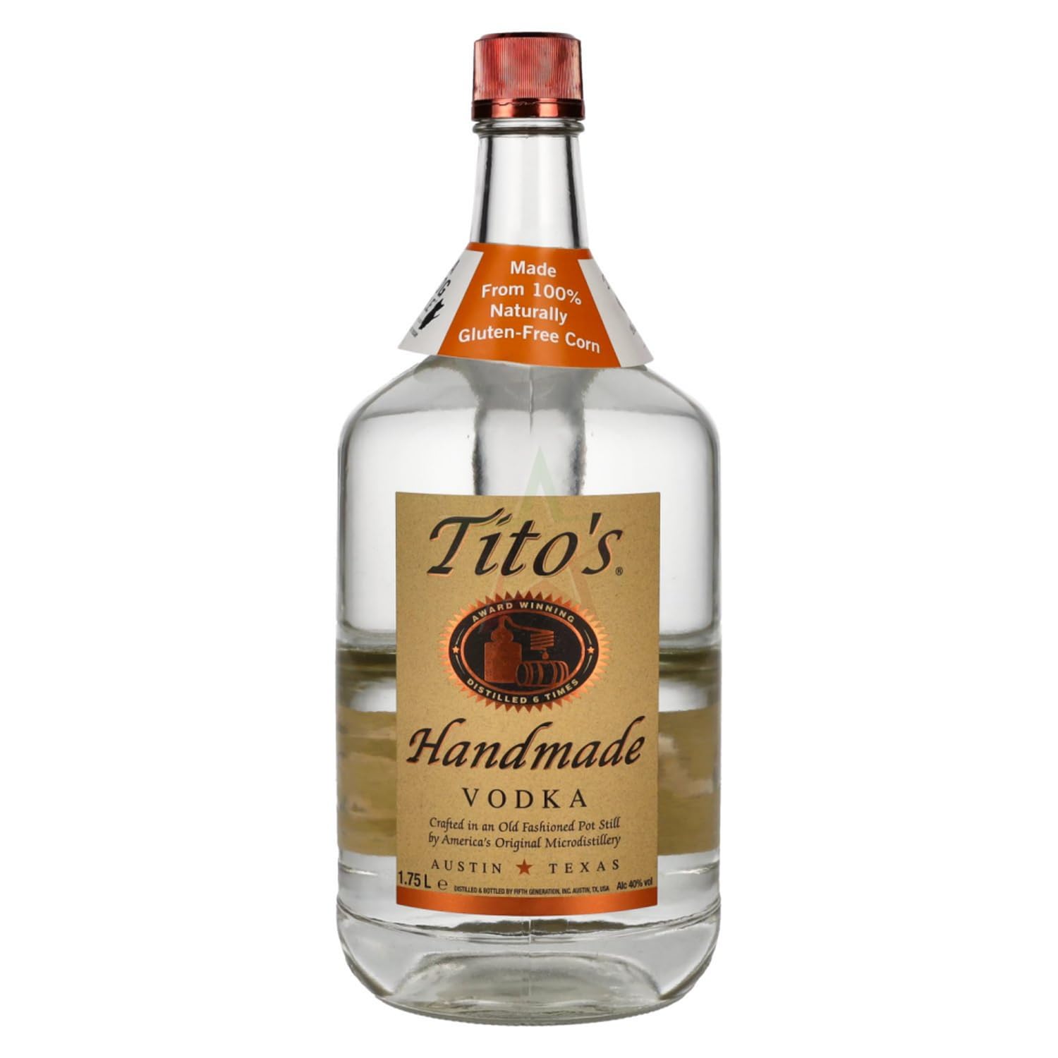 Tito's Handmade Vodka 40,00% 1,75 lt.