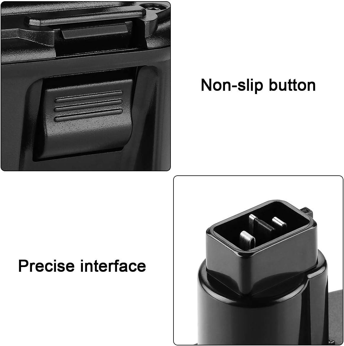 energup 2-Pack 18V Replacement for Dewalt 18V XRP Battery, 4.5Ah Ni-MH Battery Compatible with DC9096, DC9071, DE9096 DE9098 DW9071 DW9095 DW9096, with DC9310 Charger for Dewalt 18Volt Battery