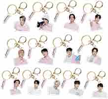 Amazon.co.jp: seventeen キーリング バッグ飾りアクリル