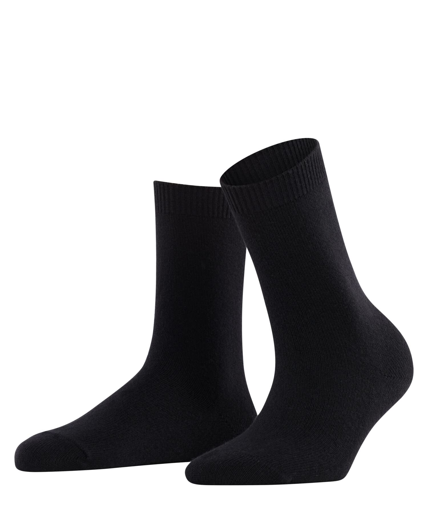 FALKE Women's Cosy Wool W So Viscose Cashmere Plain 1 Pair Socks, Black 3009-O, 2.5-5