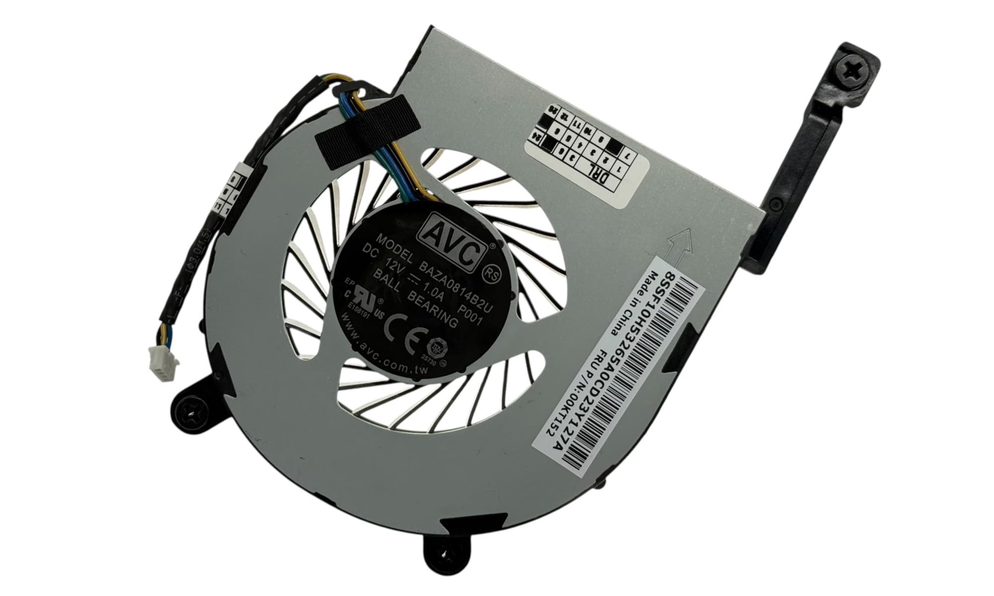 Ventilateur de processeur pour ordinateur de bureau Tiny Lenovo E50-05, ThinkCentre M73, M83, M93, M93p, M700, M715q 2ème génération, M900, PN : BAZA0814B2U P001, 00KT152, 03T9949