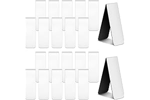 Versatile Sublimation Magnetic Bookmarks: Bookmark, Mark Page, or Display Art