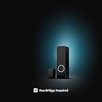 Vista 7 de Philips Hue Sensor de Contacto Inteligente Seguro, Negro - Paquete de 1, Sensor de Puerta Hecho para Puertas y Ventanas Interiores, Alarma de Puerta