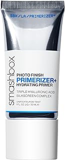 Smashbox Photo Finish Primerizer | Hydrating Primer for 72 Hours, Smoothes Skin with Silky Barrier | Triple Hyaluronic Acid, Niacinamide, Silkscreen Complex & Silicone Free