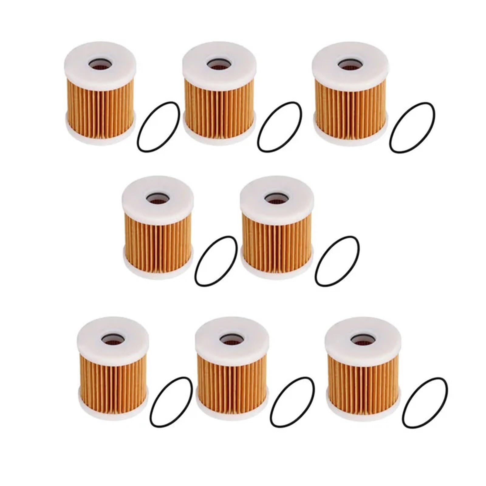 Filtro carburante 8 PC 90794-46871 90794-46911 90794-46913 Separatore acqua olio moto fuoribordo diesel Filtro separatore acqua Filtro carburante veicolo(8 PCS)