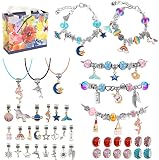 【Fácil de usar】: saque una pulsera de cadena de serpiente plateada y seleccione cuentas y colgantes adecuados, desenrosque la tapa del extremo de la pulsera para ensartar. Puede obtener una pulsera única sin otras herramientas. Es simple y conveniente. Niños de 5 a 12 años Los niños pueden hacer pulseras únicas, hacer diferentes combinaciones de joyas y hacer pulseras como obsequio para familiares y amigos.