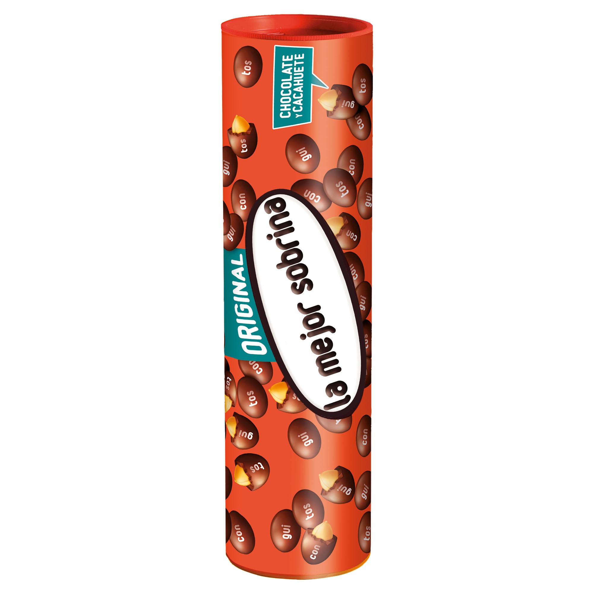 Conguitos Megatubo 1,2 KG-La mejor sobrina