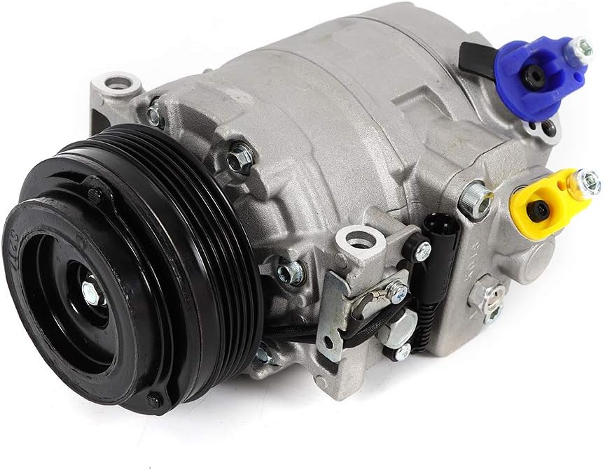 AC Compressor Fit for BMW X5 3.0L 2003 2004 2005 2006 V6 CO 10837C Air Conditioning Compressor