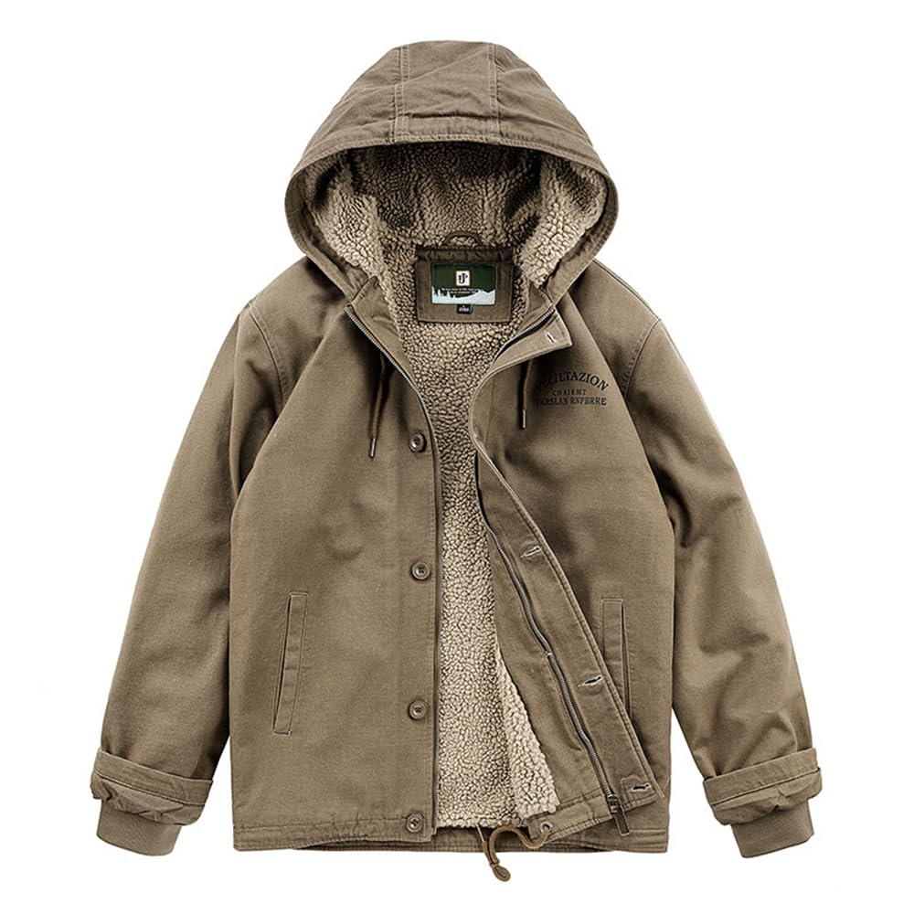 Męska Kurtka Z Długim Rękawem Casual Męska Ciepła Wygodna Kurtka Slim Fit Moda Mężczyźni Z Kapturem Zimna Kurtka Młodzież Mężczyźni Osobowość Trend Kurtka Outdoorowa