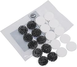 YIHUA #948CF 10pcs Desoldering Ceramic Replacement Filters & 10pcs Filtration Adsorbers(Only for YIHUA 948-II 948D-III Desoldering Gun, Total Pack of 20)