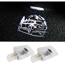 2pcs LED Courtesy Projector Laser Welcome Light Puddle Lamp Forester Outback Legacy Ascent Car Accessories Outback03, Outback