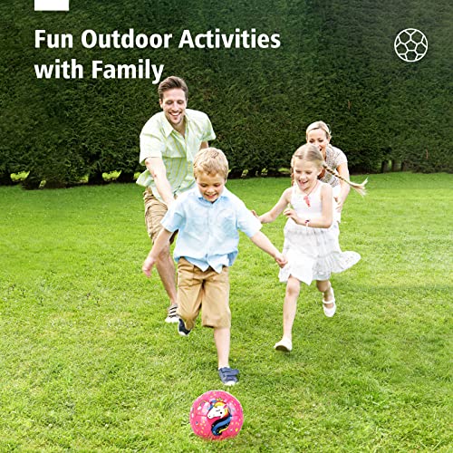 Jyps Size 3 Soccer Ball Girls, Glitter Unicorn Soccer Ball Gifts For Girls Kids Age 4-8 With Pump & Drawstring Bag, Unicorn Toys For Girls Age 3 4 5 6 7 8 #TOP2