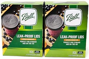 Ball Wide Mouth Storage Lid: Leakproof, Airtight, Durable