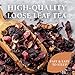Prime Tea - Fruit Tea Sampler Set - Assorted Variety Fruit Tea Box with Herbal, Fruit and Spices Loose Leaf Tea Blends, Flavorful Assortment - 6 Samplers - Vibrant Vitality Collection - Up to 150 Cups | 12 Ounce