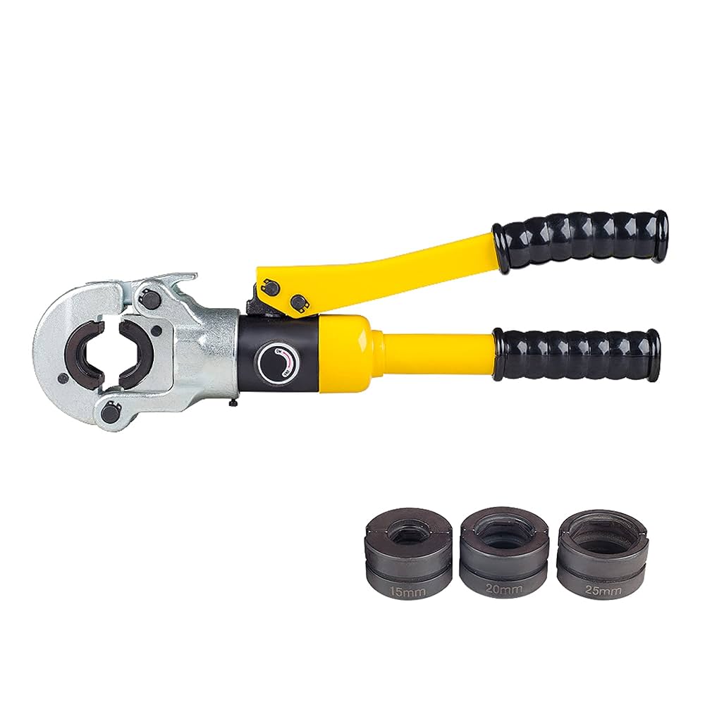 油圧式圧着工具 Amazon | ロブテックス 手動油圧式圧着工具 使用範囲14~150