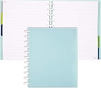 Vista 67 de Talia - Cuadernos de notas con tapas, planificador, personalizables, (Floral azul, Junior 18633 (5.5 pulgadas x 8.5 pulgadas))