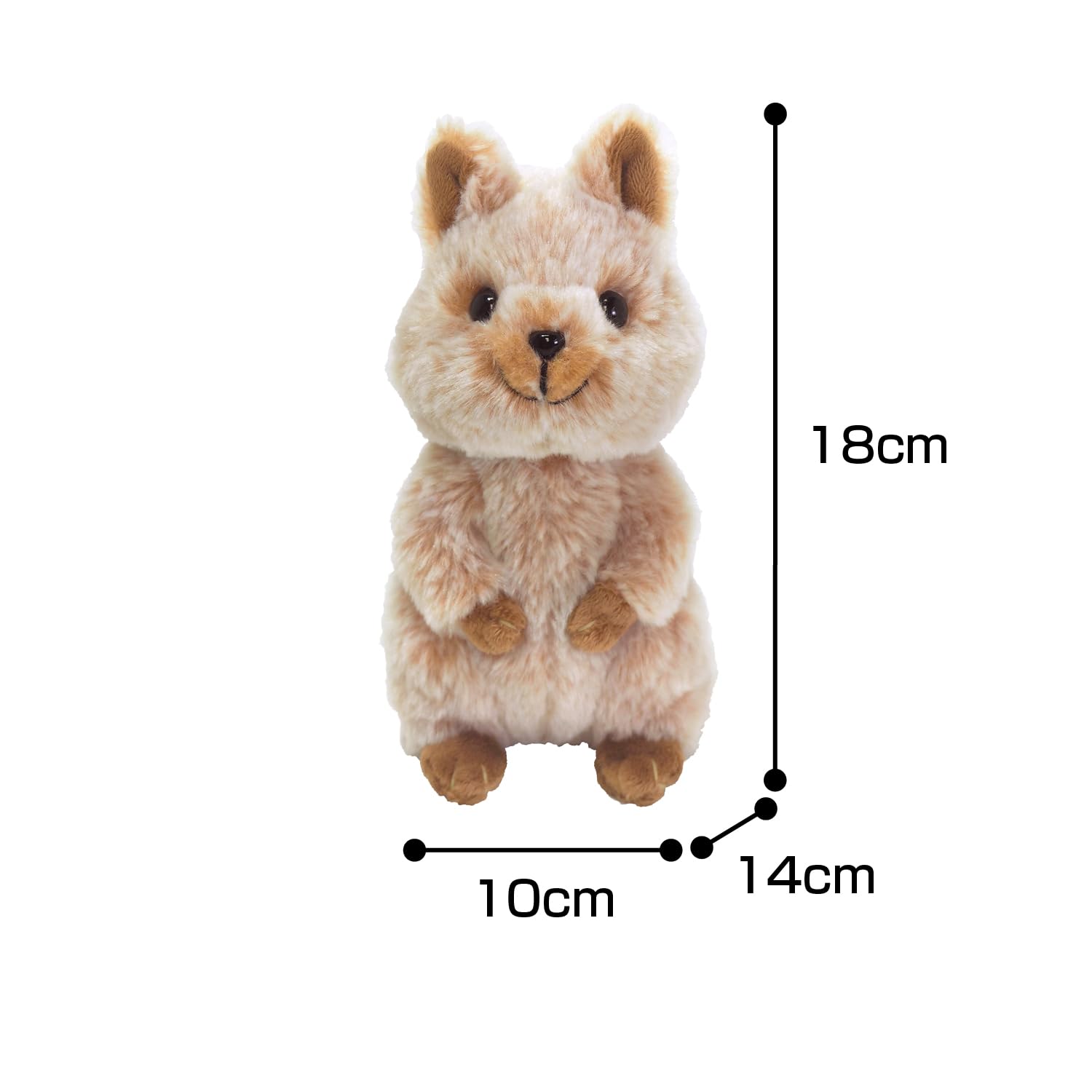Amazon.co.jp: サンレモン フラッフィーズ ぬいぐるみ S クオッカ