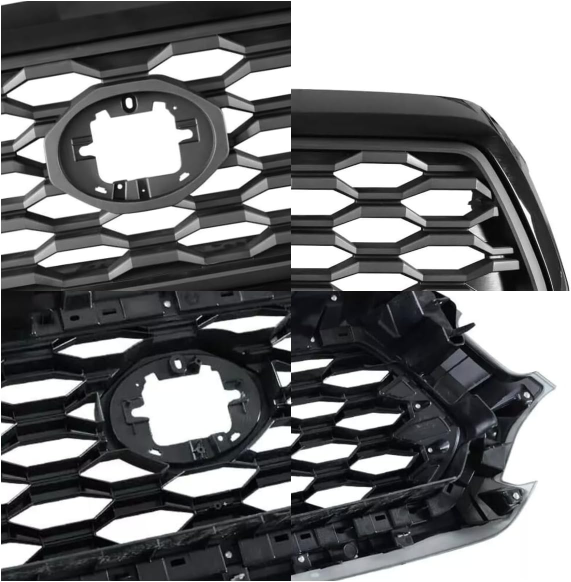 PENSUN Mesh grille Insert Grill Fit For Toyota Tacoma 2020 2021 2022 2023 TRD Black